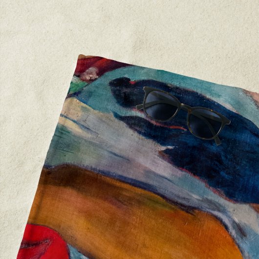 Paul Gauguin - Tahitianische Frauen am Strand Strandtuch (Beispiel)