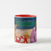 Paul Gauguin - Tahitianische Frauen am Strand Tasse (Zentrum)