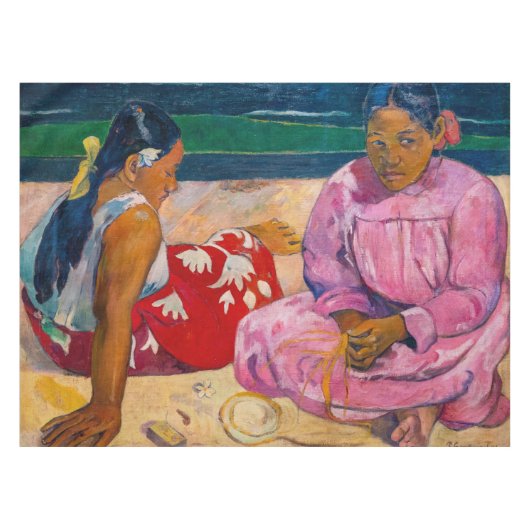 Paul Gauguin - Tahitianische Frauen am Strand Tischdecke (Vorderseite (Horizontal))