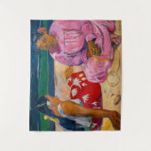 Paul Gauguin - Tahitianische Frauen am Strand Wandteppich (Vorderseite)