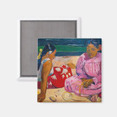 Paul Gauguin - Tahitianische Frauen Magnet (Vorderseite/Rückseite)