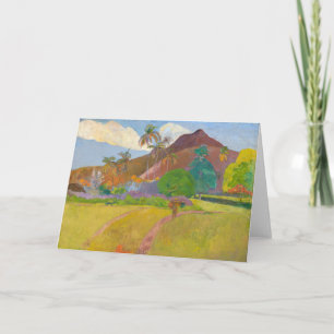 Paul Gauguin - Tahitianische Landschaft Karte