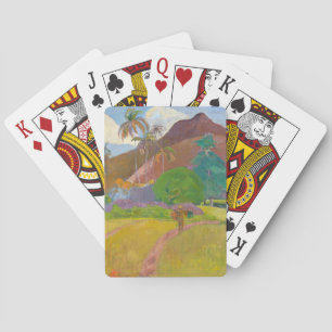 Paul Gauguin - Tahitianische Landschaft Spielkarten