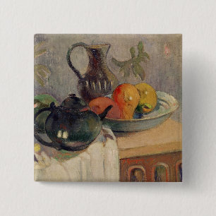 Paul Gauguin Teiera, Brocca e Frutta, 1899 Button
