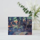Paul Gauguin | The Escape, The Ford, 1901 Postkarte (Stehend Vorderseite)