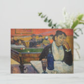 Paul Gauguin - The Night Café, Arles Dankeskarte (Stehend Vorderseite)