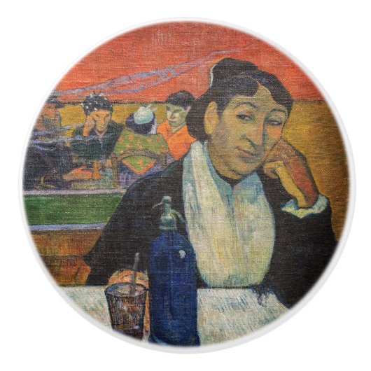 Paul Gauguin - The Night Café, Arles Keramikknauf (Vorderseite)