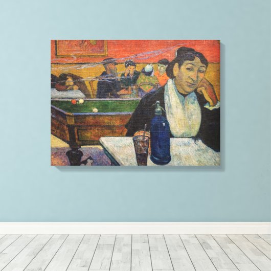Paul Gauguin - The Night Café, Arles Leinwanddruck (Insitu (Holzboden))