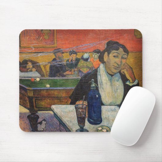 Paul Gauguin - The Night Café, Arles Mousepad (Mit Mouse)
