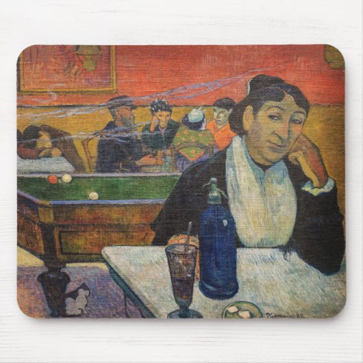 Paul Gauguin - The Night Café, Arles Mousepad (Vorne)
