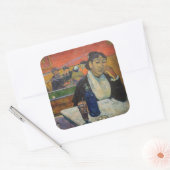 Paul Gauguin - The Night Café, Arles Quadratischer Aufkleber (Umschlag)