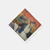Paul Gauguin - The Night Café, Arles Serviette (Ecke)