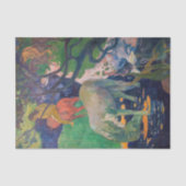 Paul Gauguin - The White Horse Seidenpapier (Vorderseite)