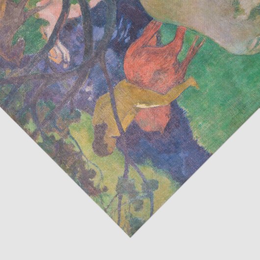 Paul Gauguin - The White Horse Seidenpapier (Ausschnitt)