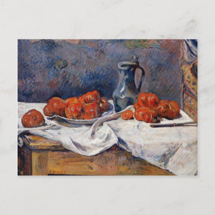Paul Gauguin- Tomaten/Paradeiser und Zinnentanksch Postkarte