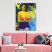 Paul Gauguin Two Tahitian Women Leinwanddruck (Insitu (Wohnzimmer))