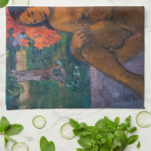 Paul Gauguin - Und das Gold ihrer Körper Geschirrtuch (Gefaltet)