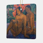 Paul Gauguin - Und das Gold ihrer Körper Keramikornament (Links)