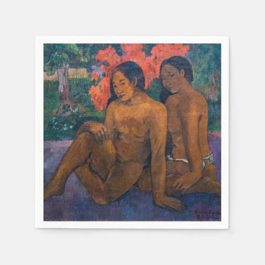 Paul Gauguin - Und das Gold ihrer Körper Serviette (Vorderseite)