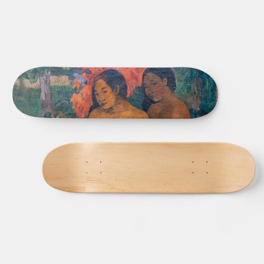 Paul Gauguin - Und das Gold ihrer Körper Skateboard (Horizontal)