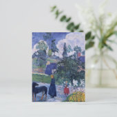 Paul Gauguin - Unter den Lilien Postkarte (Stehend Vorderseite)