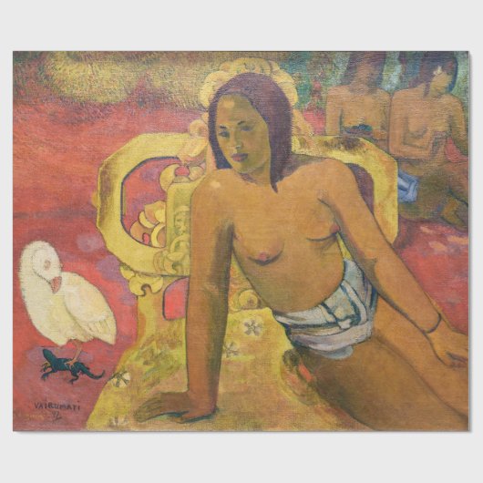 Paul Gauguin - Vairumati Geschenkpapier (Flach)