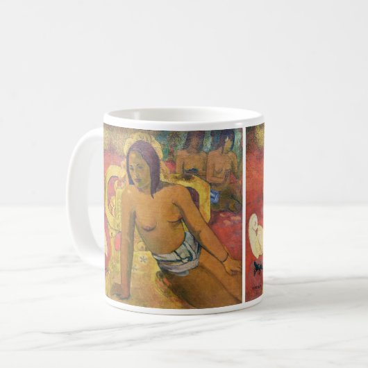 Paul Gauguin - Vairumati Kaffeetasse (Vorderseite Links)