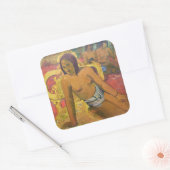Paul Gauguin - Vairumati Quadratischer Aufkleber (Umschlag)