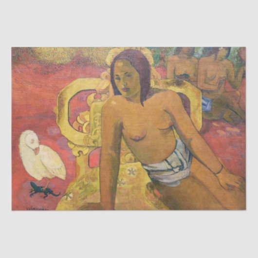 Paul Gauguin - Vairumati Seidenpapier (Vorderseite)