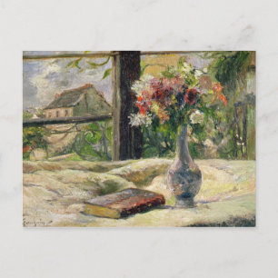 Paul Gauguin   Vase der Blume Postkarte