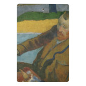 Paul Gauguin Vincent van Gogh Gemälde Sonnenblumen Mini Klemmbrett (Rückseite)