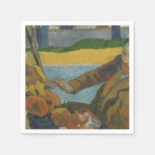 Paul Gauguin Vincent van Gogh Gemälde Sonnenblumen Serviette