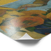 Paul Gauguin - Vincent van Gogh Gemälde Sunflowers Fotodruck (Ecke)