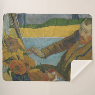 Paul Gauguin Vincent van Gogh malt Sonnenblumen Sherpadecke