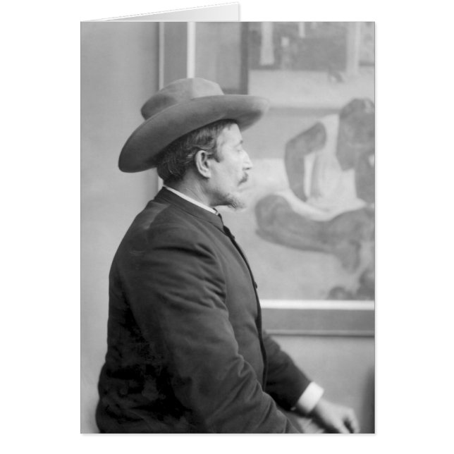 Paul Gauguin vor seinen Leinwand (Vorne)