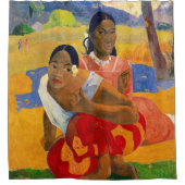 Paul Gauguin - Wann wirst du heiraten? Duschvorhang (Vorderseite)