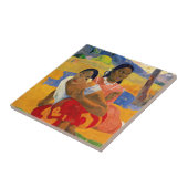 Paul Gauguin - Wann wirst du heiraten? Fliese (Seite)