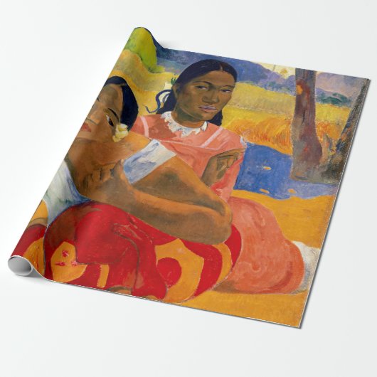Paul Gauguin - Wann wirst du heiraten? Geschenkpapier (Ungerollt)