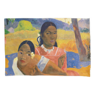 Paul Gauguin - Wann wirst du heiraten? Kissenbezug