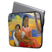 Paul Gauguin - Wann wirst du heiraten? Laptopschutzhülle (Vorderseite Links)