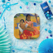 Paul Gauguin - Wann wirst du heiraten? Pappteller (Party)