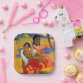Paul Gauguin - Wann wirst du heiraten? Pappteller (Party)