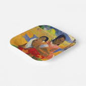 Paul Gauguin - Wann wirst du heiraten? Pappteller (Gewinkelt)