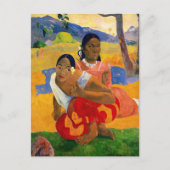 Paul Gauguin - Wann wirst du heiraten? Postkarte (Vorderseite)