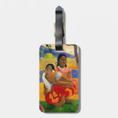 Paul Gauguin - Wann wirst du heiraten? - QR-Code Gepäckanhänger (Rückseite vertikal)