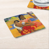Paul Gauguin - Wann wirst du heiraten? Rechteckiger Pappuntersetzer (angewinkelt)