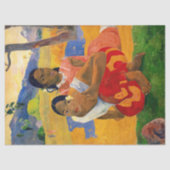 Paul Gauguin - Wann wirst du heiraten? Seidenpapier (Vorderseite)