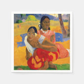 Paul Gauguin - Wann wirst du heiraten? Serviette (Vorderseite)