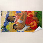 Paul Gauguin - Wann wirst du heiraten? Strandtuch (Vorderseite)