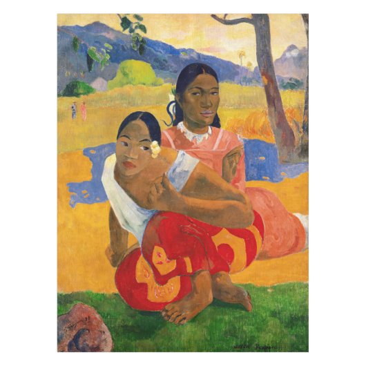 Paul Gauguin - Wann wirst du heiraten? Tischdecke (Vorderseite)